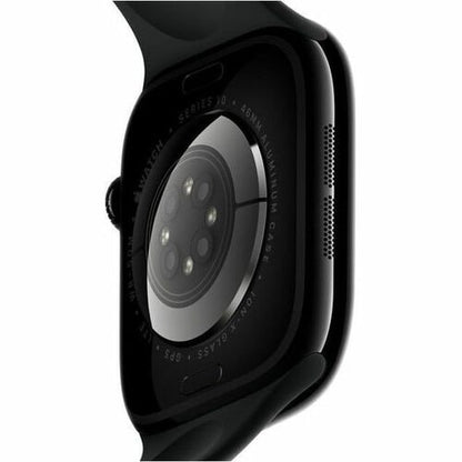 Apple Watch Series 10 GPS, Caja de 46 mm Aluminio Color Negro, Correa Deportiva S/M Color Negro