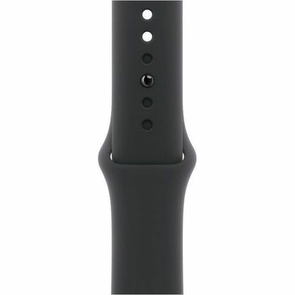 Apple Watch Series 10 GPS + Cellular, Caja de 42 mm Titanio Color Negro, Correa Deportiva M/L Color Negro