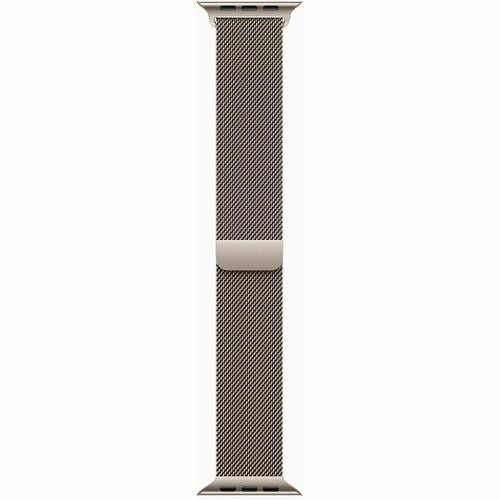 Apple Watch Series 10 GPS + Cellular, Caja de 42 mm Titanio Color Natural, Correa Milanés Color Natural