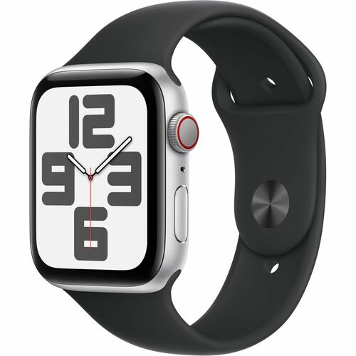 Apple Watch SE Smart Watch - 44mm Case Height - 38mm Case Width - Starlight Case Color