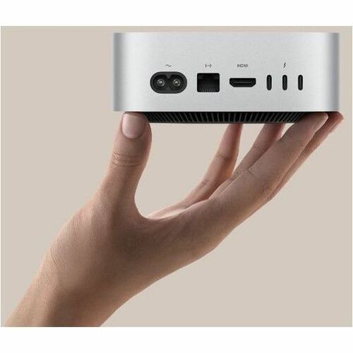 Apple Mac Mini MCYT4E/A, Apple M4, 24GB, 512GB SSD, Plata (Octubre 2024)