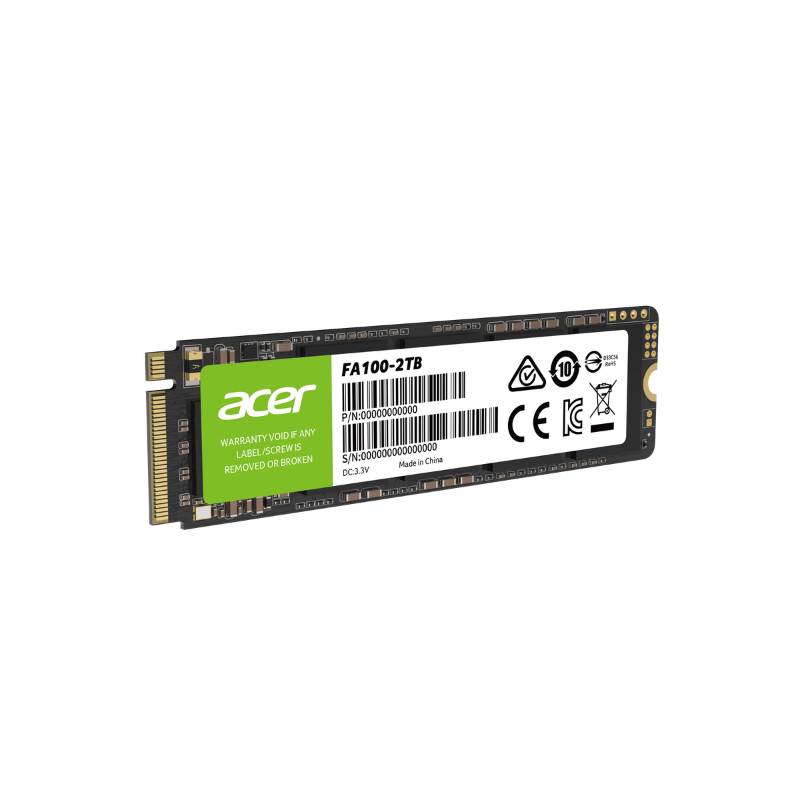 SSD Acer FA100 | 1TB, Velocidad de Lectura 500MB/s
