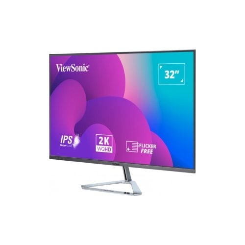 Monitor ViewSonic VX3276-MHD LED 32", 1920x1080 Full HD, 75Hz, HDMI/DisplayPort, Bocinas Integradas, Negro/Plata