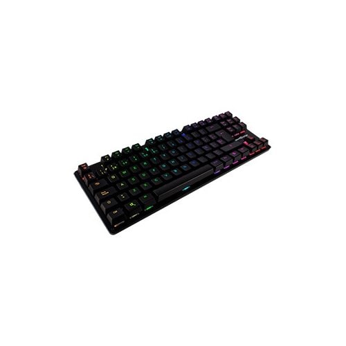 Teclado Gamer Game Factor KBG500 LED RGB, Teclado Mecánico, KRED Red, Alámbrico, USB, Negro, Español