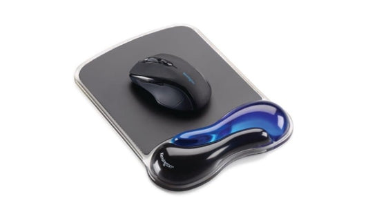 Mouse Pad Kensington P5115/62401AM | Doble Gel, Color Negro/Azul