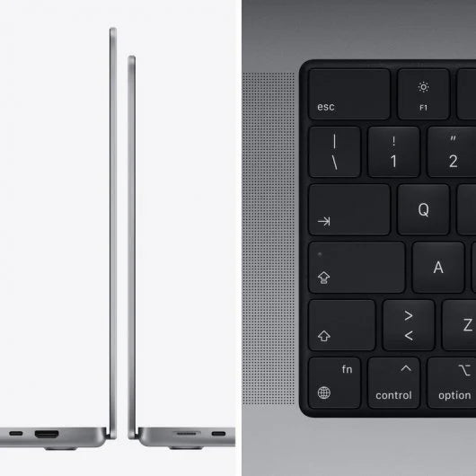 MacBook Pro de 14.2 pulgadas: Chip M4 de Apple con CPU de ocho núcleos y GPU de diez núcleos, 16 GB, 512GB SSD - Gris espacial