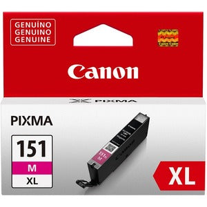 Cartucho de Tinta Canon CLI-151 XL Magenta | Alto Rendimiento 11ml, 5000 Páginas