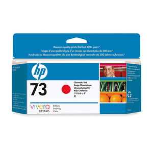 Tinta Amplio Formato HP 73 CD951A | Rojo Cromo, 130ml