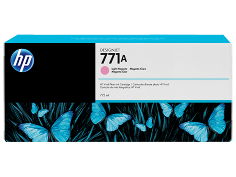 Tinta HP 771 Magenta Claro B6Y19A | 775ml, Amplio Formato