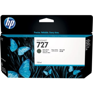 Hp 727 Negro Matte 130ml Tinta Amplio Formato B3p22a