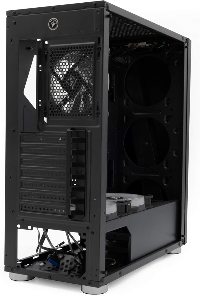 YEYIAN GABINETE GAMER ARMAGEDDON SERIE 2200,ATX Y MICRO ATX  7 ESPACIOS DE EXPANSION, 3 VENt, OPCION A COLOCAR MAS, CONTROL REMOTO, MOD. YGA-68809