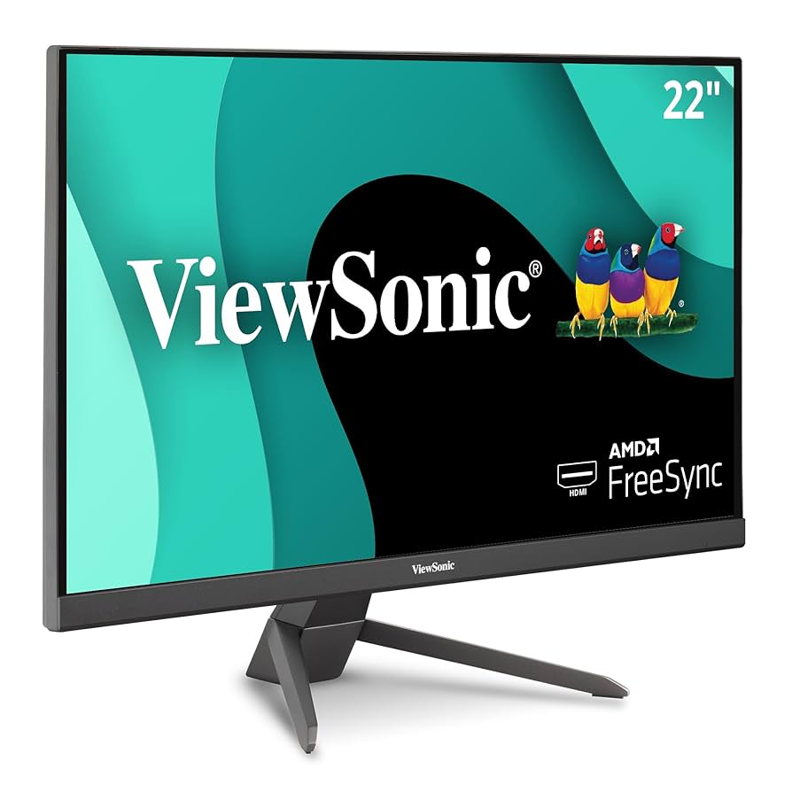 Monitor Gaming ViewSonic FHD 22"/Resolución 1920x1080/Relación de aspecto 16:9