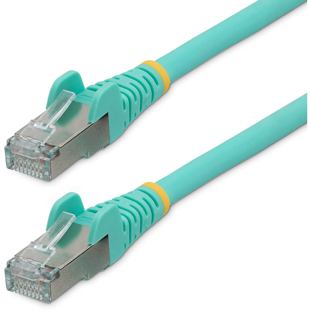 Cable de Red StarTech.com NLWH-2F-CAT6A-PATCH | 0.6m, CAT6A Blanco