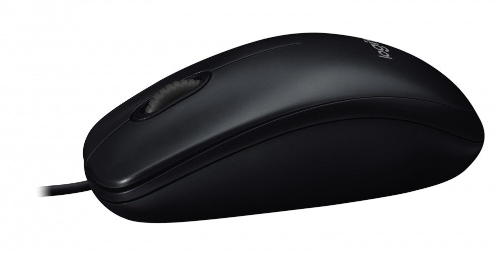 Mouse Logitech M90 - USB - Óptico - Negro - Cable - Rueda de Desplazamiento - Simétrico
