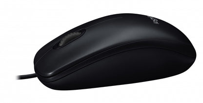 Mouse Logitech M90 - USB - Óptico - Negro - Cable - Rueda de Desplazamiento - Simétrico
