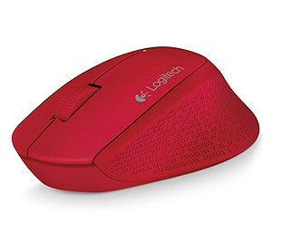 Mouse Logitech M280 Rojo Optico Inalambrico