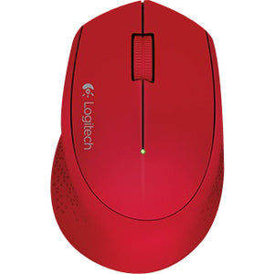 Mouse Logitech M280 Rojo Optico Inalambrico