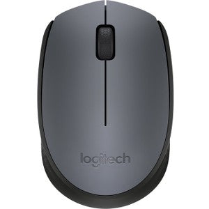 Mouse M170 Inalambrico Plug And Play Color Negro/gris