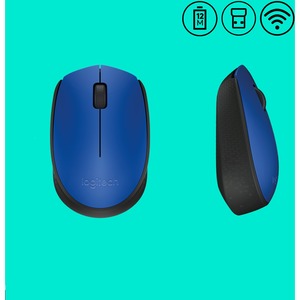 Mouse Inalámbrico Logitech M170 | Plug And Play, Color Azul