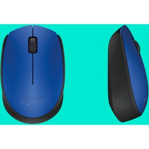 Mouse Inalámbrico Logitech M170 | Plug And Play, Color Azul