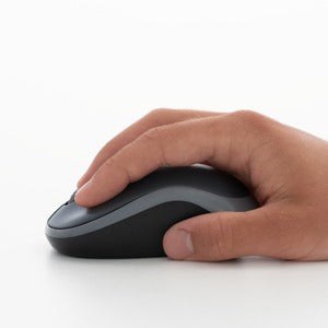 Mouse Logitech M185 - Radiofrecuencia - USB - Óptico - 3 Botón(es) - Plata - 1 Solamente - Inalámbrico - 10m - 2.40GHZ - 1000 Dpi - Rueda de Desplazamiento - Simétrico - 1 X Aa Battery Supported -