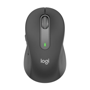 Mouse Logitech Signature M650 - Frecuencia Bluetooth/radio - USB - Óptico - 5 Botón(es) - 5 Programmable Button(s) - Grafito - 1 / Solamente - Inalámbrico - 2000 Dpi - Rueda de Desplazamiento - Medio