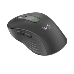 Mouse Logitech Signature M650 - Frecuencia Bluetooth/radio - USB - Óptico - 5 Botón(es) - 5 Programmable Button(s) - Grafito - 1 / Solamente - Inalámbrico - 2000 Dpi - Rueda de Desplazamiento - Medio