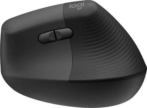 Mouse Logitech Lift - Bluetooth - USB - Óptico - 6 Botón(es) - Grafito - Inalámbrico - 4000 Dpi - Rueda de Desplazamiento - Peque?o/mediano Tamaño de la Mano/palma