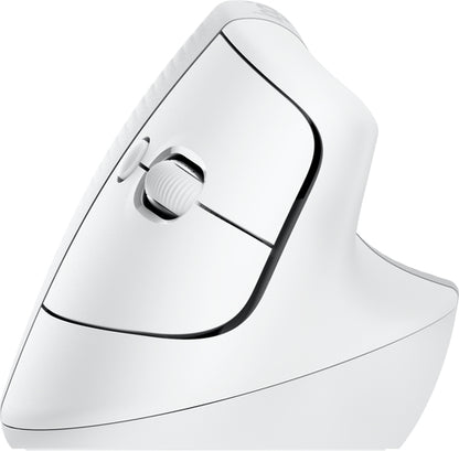 Mouse Logitech Lift - Frecuencia Bluetooth/radio - USB - Óptico - 6 Botón(es) - Blanco - 1 Solamente - Inalámbrico - 4000 Dpi - Rueda de Desplazamiento - Peque?o/mediano Tamaño de la Mano/palma -