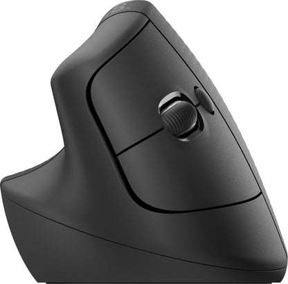 Mouse Logitech Lift - Frecuencia Bluetooth/radio - USB - Óptico - 6 Botón(es) - Grafito - Inalámbrico - 4000 Dpi - Rueda de Desplazamiento - Peque?o/mediano Tamaño de la Mano/palma - Zurdo