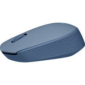 Mouse Logitech M170 - Radiofrecuencia - USB - Óptico - Gris Azulado - Inalámbrico - 2.40GHZ - Simétrico