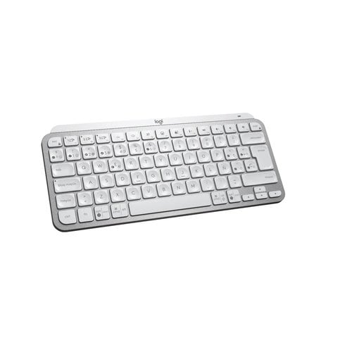 Teclado Logitech Mx Keys Mini, Inalámbrico, RF Wireless/Bluetooth, Grafito (Español)