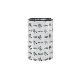 Zebra Cinta Cera Resina 110mmx450m (4.33inx1476ft) 5586; Premium, 25MM (1in) , Tabletop