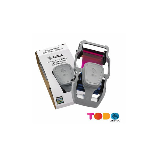 Zebra Zc300 Color Ribb Sdymcko 200 Impresiones