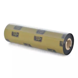 Zebra Cinta Cera Resina 110mmx450m (4.33inx1476ft) 5586; Premium, 25mm, Desktop