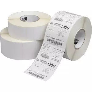 Zebra Z-PERFORM Etiqueta Multiuso - 101.60MM Width X 76.20MM Longitud - Permanente Adhesivo - Transferencia Térmica - Blanco - Papel - Perforado - 2000 / Rollo - 1