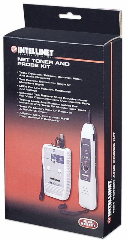 Cables Generador Tonos Intellinet 515566 | 9V, Alcalina