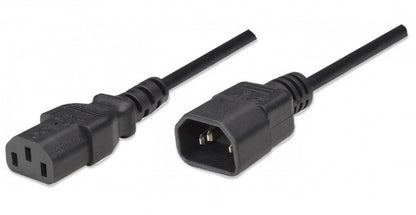 Cable de Corriente Intellinet 301152 | 1.8m, IEC 60320 C13/C14