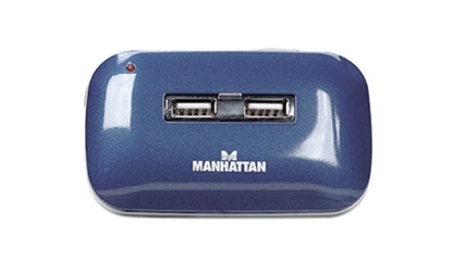 Hub USB Intellinet 161039 | 7 Puertos USB 2.0, Compatible con PC y Mac