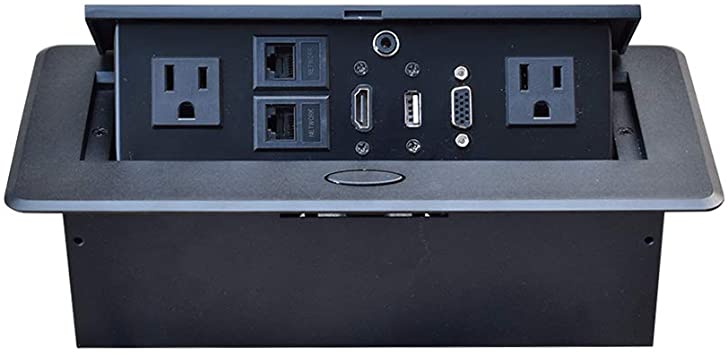 Caja Conexión Intellinet 164856 | 2 Tomas de Corriente 120V, Montaje Empotrado