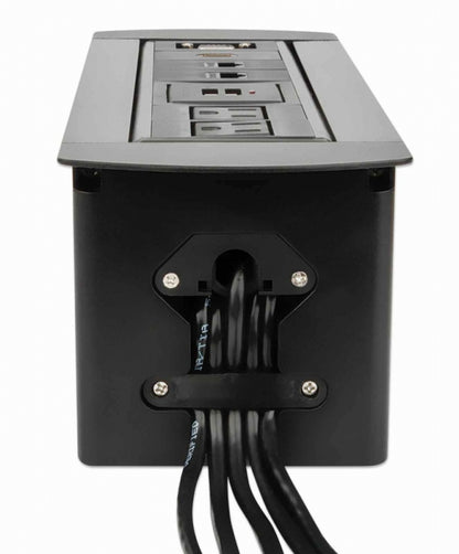 Caja Conexión Intellinet 164856 | 2 Tomas de Corriente 120V, Montaje Empotrado