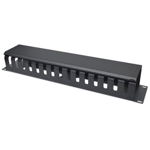 Organizador Horizontal 19" Intellinet 716062 | 2U Rack, Acero 88MM Longitud