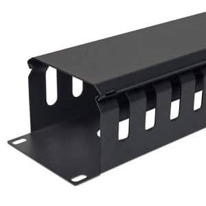 Organizador Horizontal 19" Intellinet 716062 | 2U Rack, Acero 88MM Longitud
