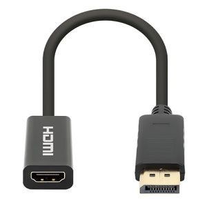 Adaptador Displayport M a HDMI H 4k@60hz - 3840 X 2160 Supported - Negro
