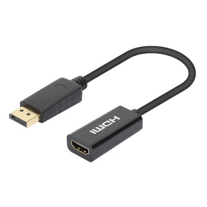 Adaptador Displayport M a HDMI H 4k@60hz - 3840 X 2160 Supported - Negro