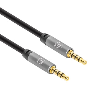 Cable de Audio Estéreo Intellinet 355988 | 3.5MM M-M, 1.0m Negro
