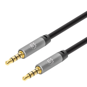 Cable de Audio Estéreo Intellinet 355988 | 3.5MM M-M, 1.0m Negro