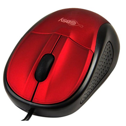 Mouse Optico Rojo .