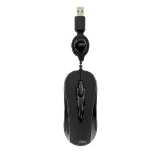 Mini Raton Optico Retractil Pc Easy Line