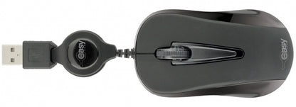 Mini Raton Optico Retractil Pc Easy Line